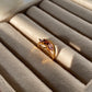 Elegant Gold Plated Ruby Stone Ring for Women