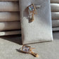 Crystal Square Stone Geometric Drop Earrings