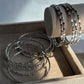 12-Piece Silver Filigree Detailed Churi Bangle Set